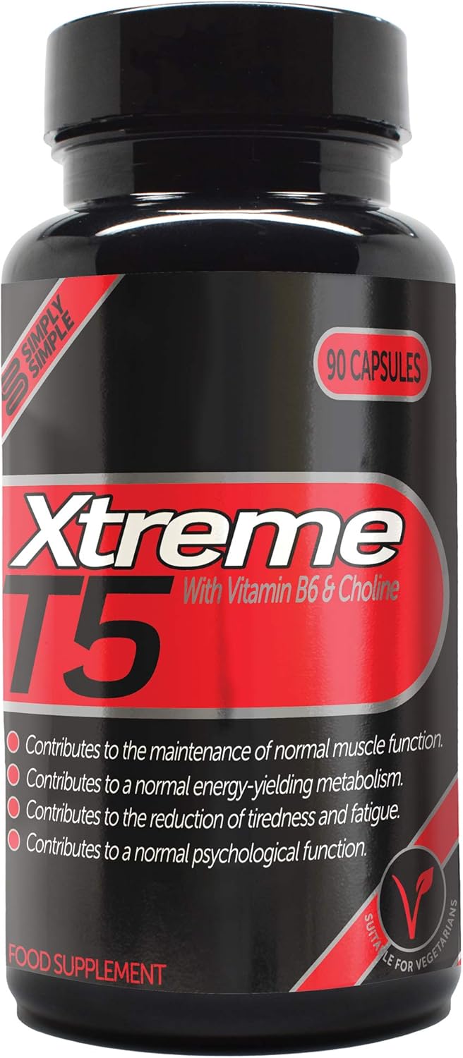 Xtreme T5 Fat Burners by Simply Simple Vegetarian Safe T5 Slimming