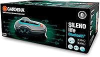 Vista 5 de GARDENA 15101-20 SILENO Life - Cortacésped robótico automático, con aplicación Bluetooth y cable delimitador, uno de los más silenciosos de su