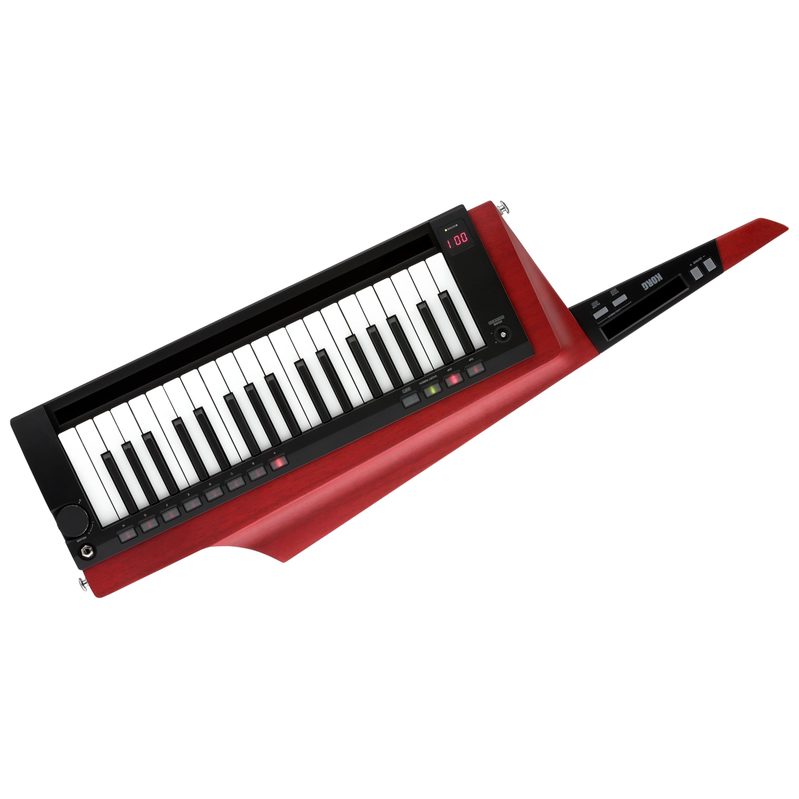 Amazon.com: Korg RK-100S 2 37-key Keytar - Translucent Red