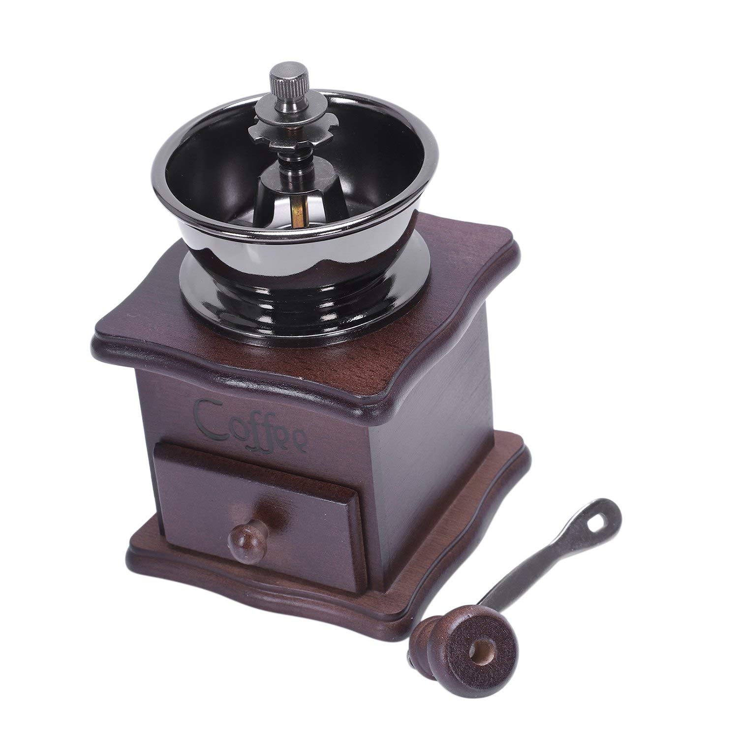 ATOZS Manual Coffee Grinder, Hand Coffee Beans Grinding Machine, Hand Coffee Burr Mill,Manual Bean Grinder