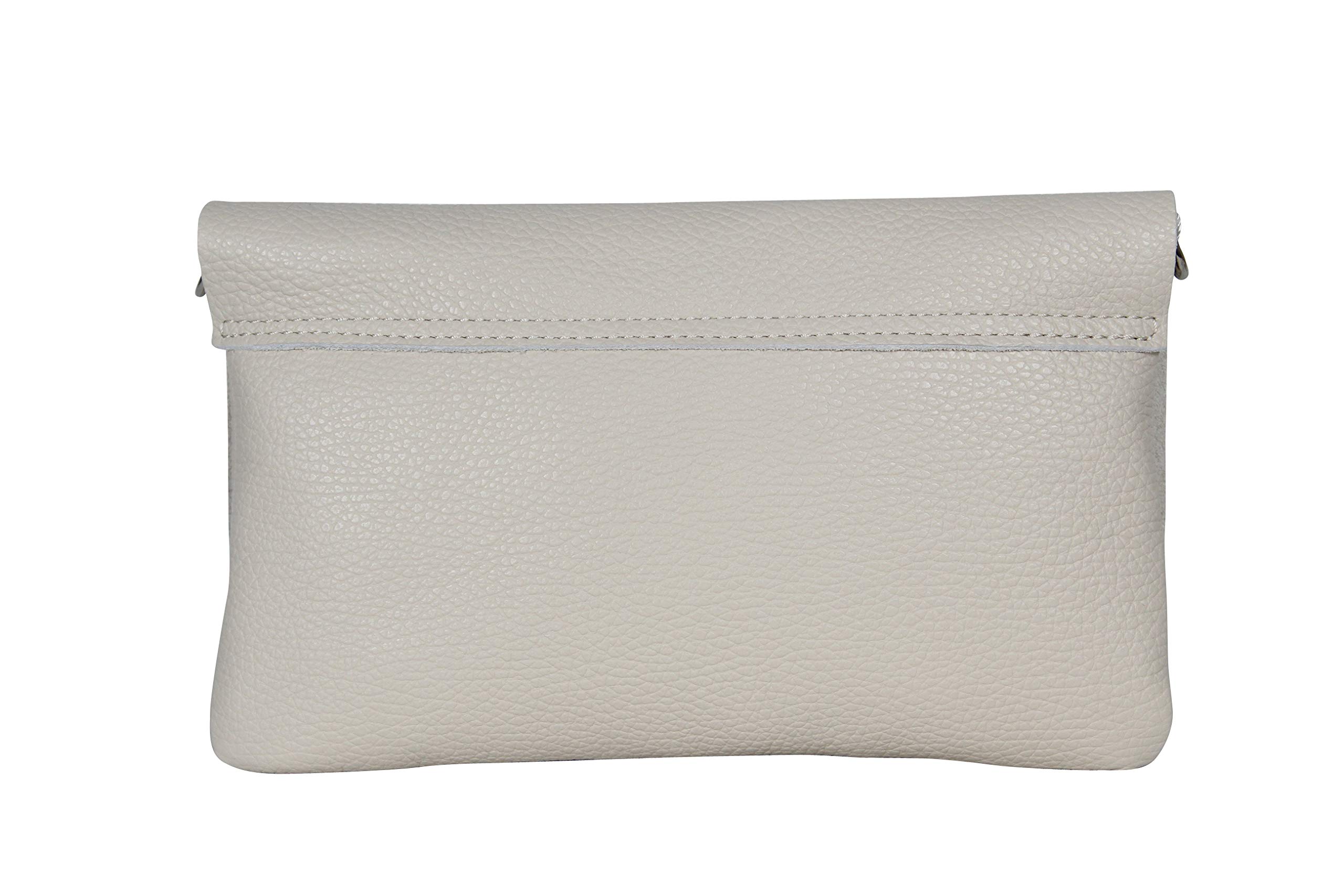 AMBRA Moda GLX11 Sac à bandoulière pochette pour femme en cuir véritable. Convient pour téléphones portables jusqu'à 7"
