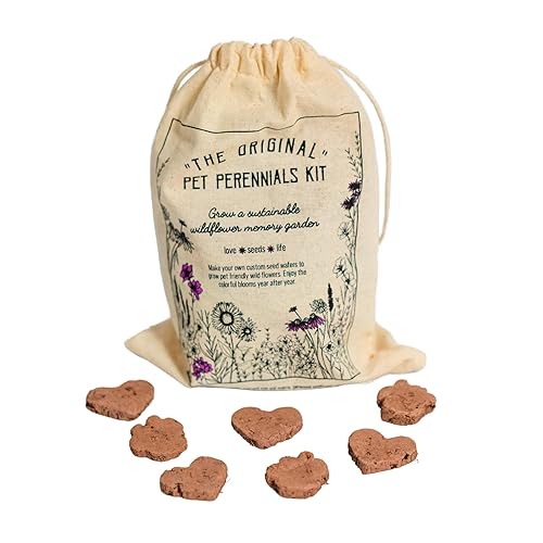Pet Perennials Dog Memorial Wildflower Garden DIY Kit Creates Seed
