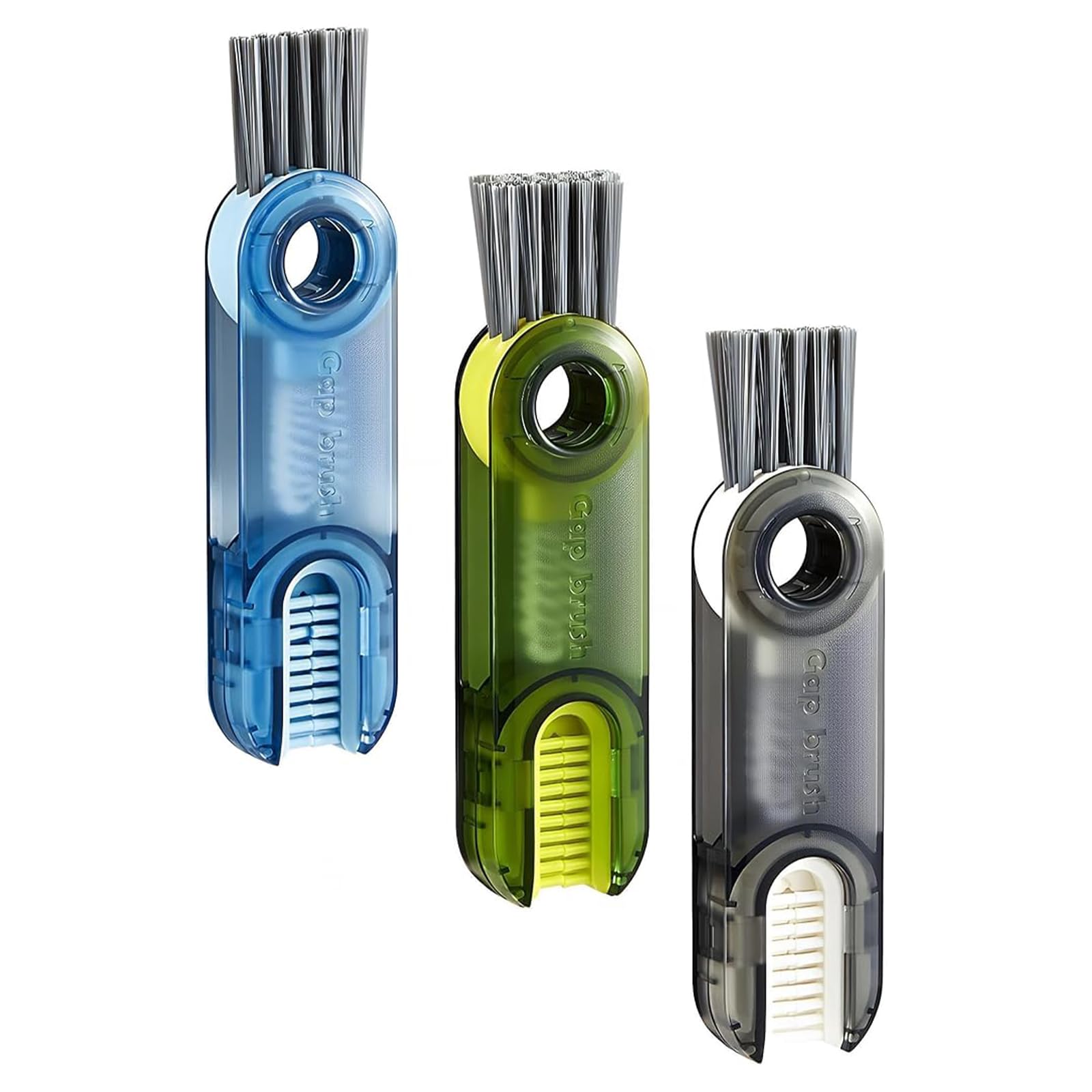 Bottle Cleaning Brush 3 PCS Cup Lid Crevice Brush Water Bottle Cleaner