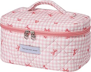 uekeboag - Bolsa de maquillaje grande de viaj...