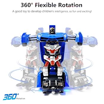 Amazon.co.jp: Zahooy トランスフォーム ラジコンカーロボット