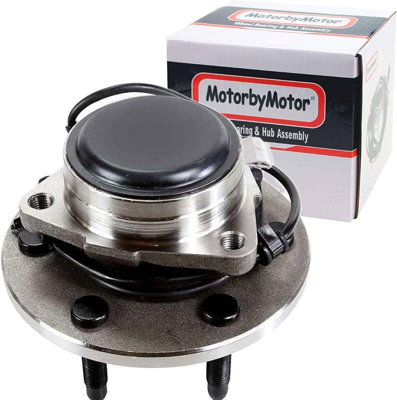 MotorbyMotor 515054 (2WD) Front Wheel Bearing Hub Assembly w/6 Lugs Fits for Chevrolet Avalanche Silverado Suburban 1500 Express 1500 2500, GMC Sierra 1500 Savana 1500 2500 Hub Bearing Assembly RWD