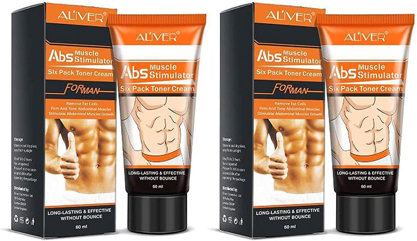 2 Pack Hot Cream for Belly, Waist, and Buttocks-Slimming and Fat Burning Cream for Women and Men - Moisturizing, Firming, Cellulite Reduction, and Weight Loss Solution