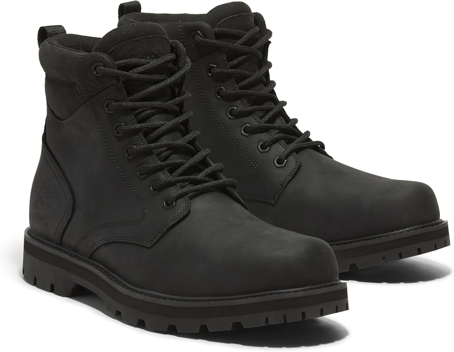 Timberland Men's Britton Road Mid Lace Up Waterproof Boot, Black Full Grain, 8 Medium - Image 5