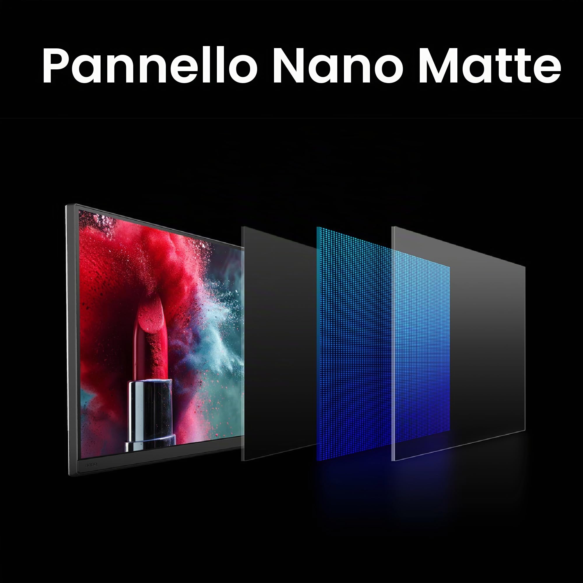 BenQ Creative Pro PD2770U 27” 4K monitor con gestione cromatica, calibrazione hardware, 99% RGB/DCI-P3, 100% Rec.709, USB-C96W, collegamento daisy chain, KVM, per studi grafici e di video editing