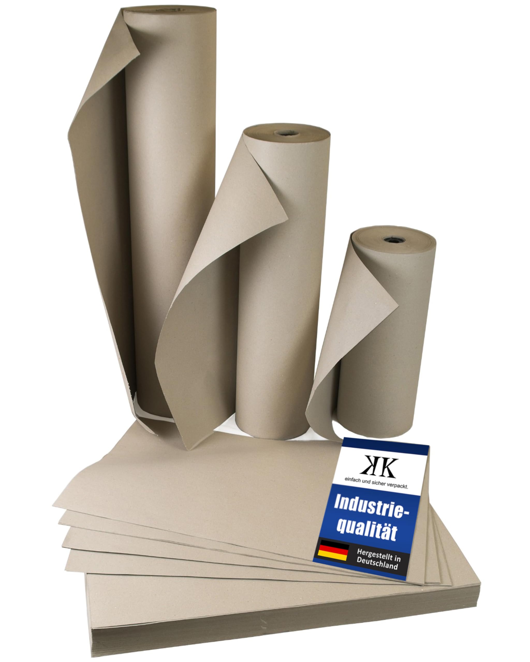 Feuilles de 10 kg de 50 x 75 cm 120 g/m² de papier kraft papier d'emballage pratique