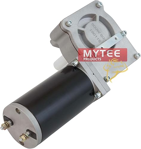 Miniatura 8 de Mytee Products Motor de lona de 900 W 601 para sistemas de lona de camión volquete con cubierta cromada de 12 V CC  50 amperios  60 RPM