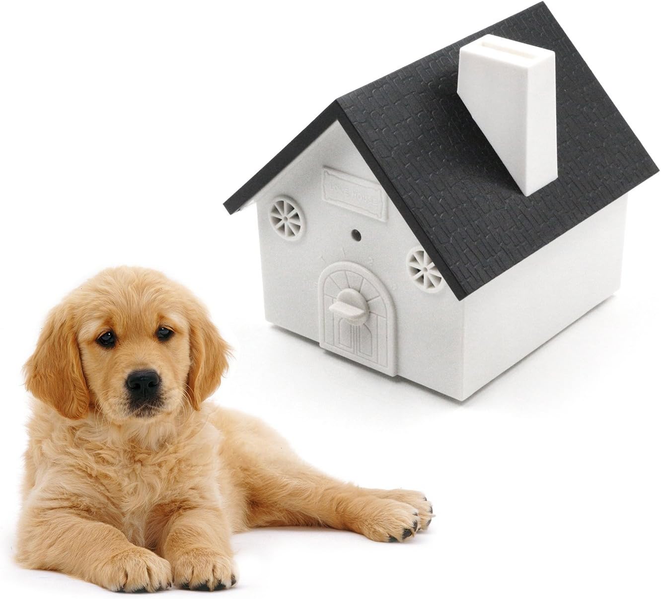 Outdoor Dog Barking Control Device, Ultrasonic Dog Bark Deterrent and Training, Waterproof, No Harm To Pets, Easy Hanging