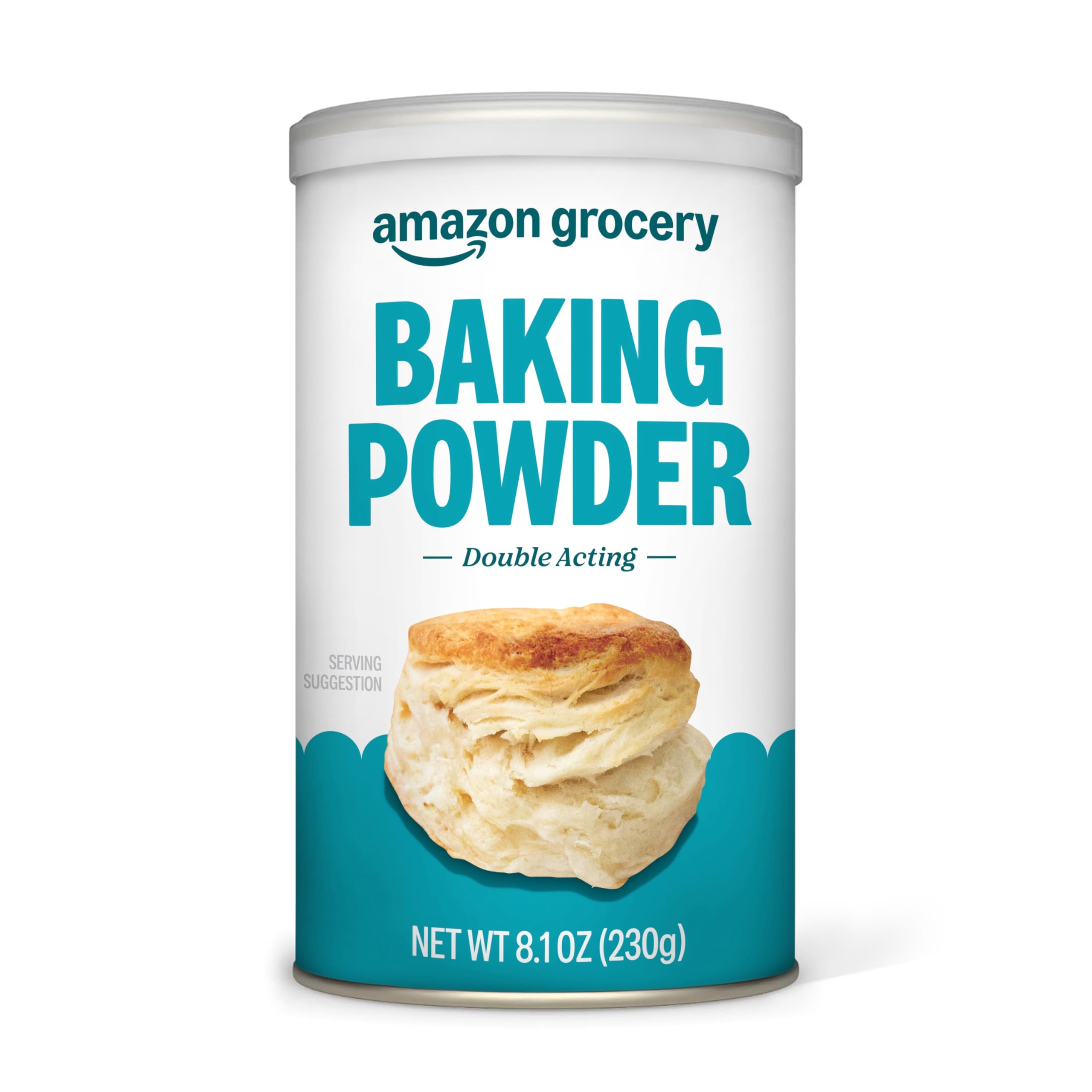 Amazon Grocery, Baking Powder, Double Acting, 8.1 Oz (Previously Amazon Fresh, Packaging May Vary)