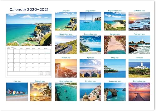 Miniatura 2 de Calendario 2023-2024 - Calendario de pared mensual de 18 años 2023-2024 con papel grueso enero de 2023 a junio de 2024 145 x 11 pulgadas