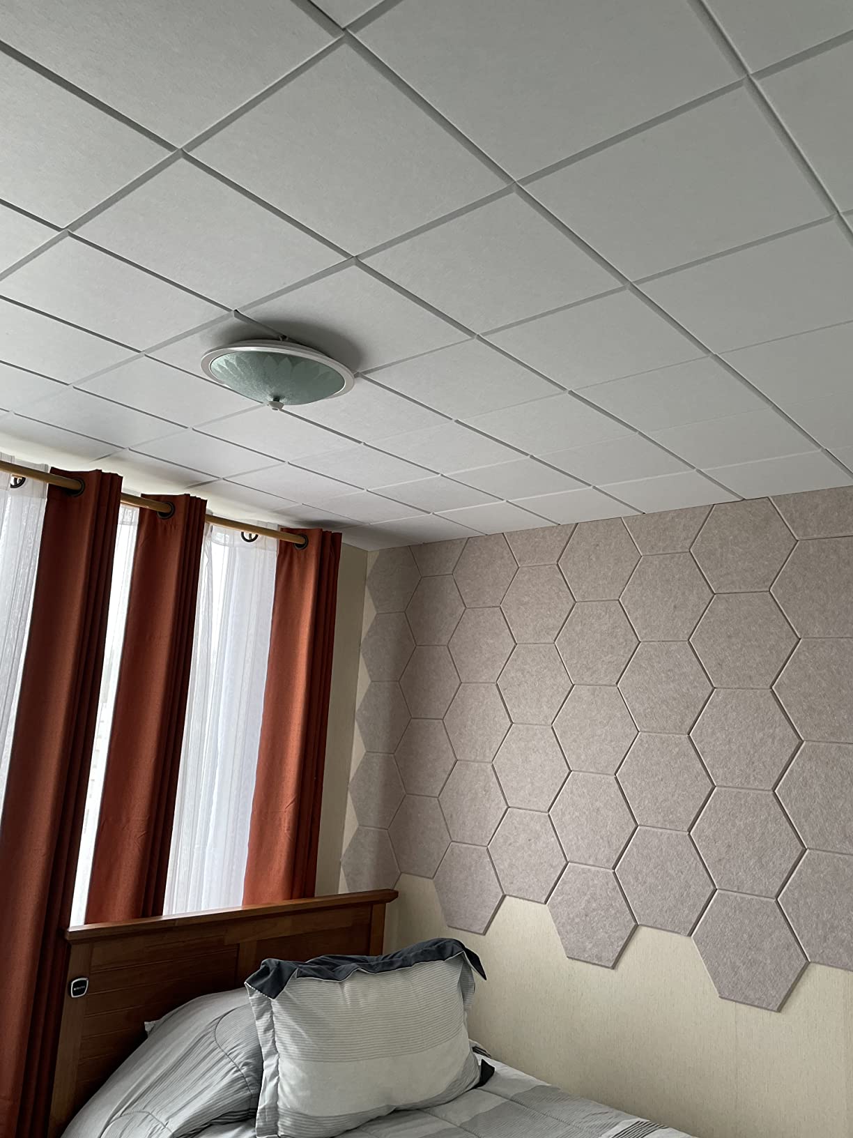 7/mo Finance Dailycooper 12 Pack Selfadhesive Acoustic Panels 12" X