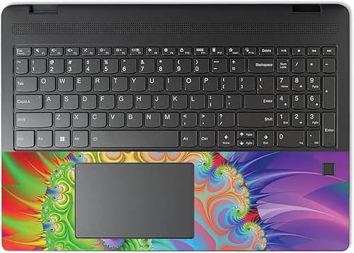 Miniatura 2 de MightySkins Skin - Kit de envoltura completa compatible con Lenovo IdeaPad Flex 5 de 16 pulgadas (2022), color fractal, protectora, duradera y