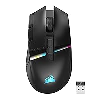 CORSAIR DARKSTAR RGB WIRELESS MMO Mouse da Gioco - 26.000 DPI