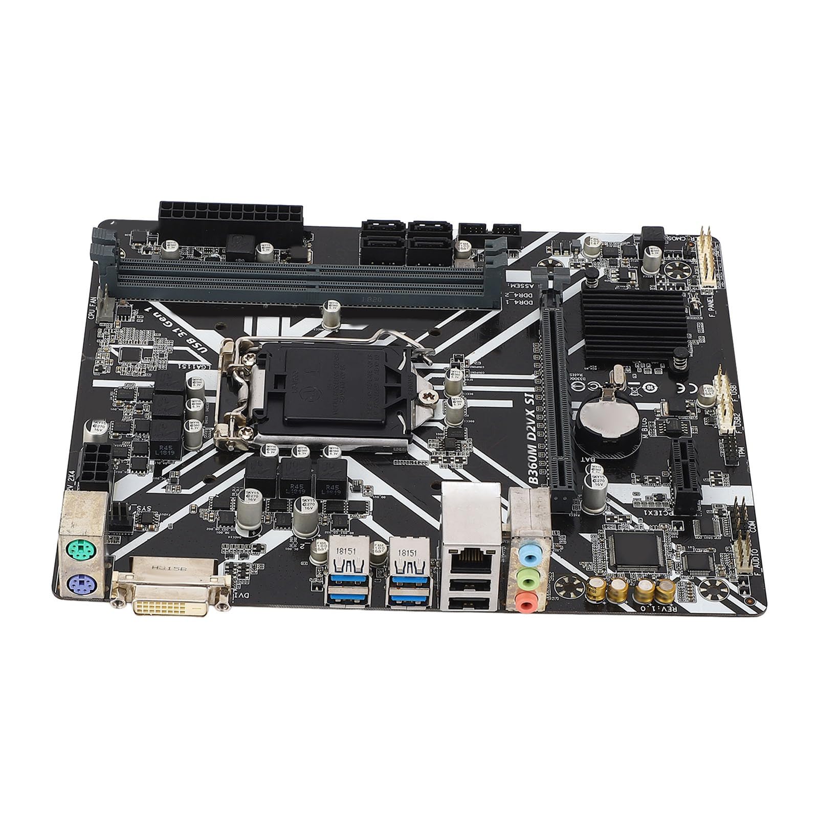 MSI B360M LGA1151 マザーボード MSI B360M PRO-VD LGA 1151 (300 Series) Intel B360 SATA 6Gb/s