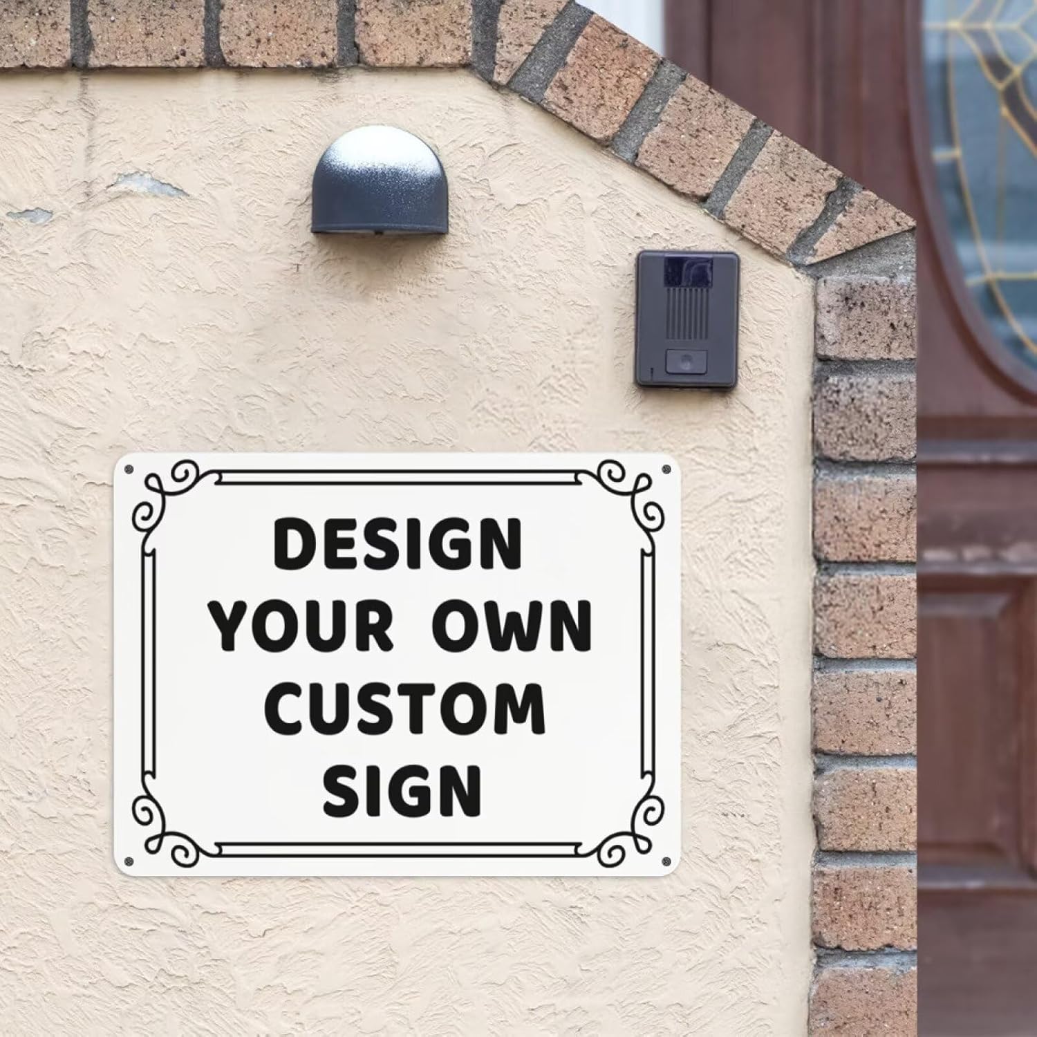Custom Sign Personalized Street Sign Custom Metal Sign Custom Signs Custom Garden Sign Yard Sign Road Sign Door Sign Decorative Signs 18x12in