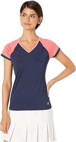 Heritage Tennis Cap Sleeve Top