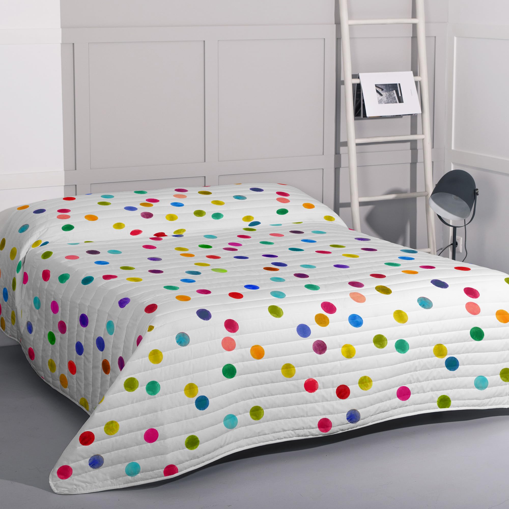 Colcha Confetti 240x260 cm pour sublimer votre chambre parentale