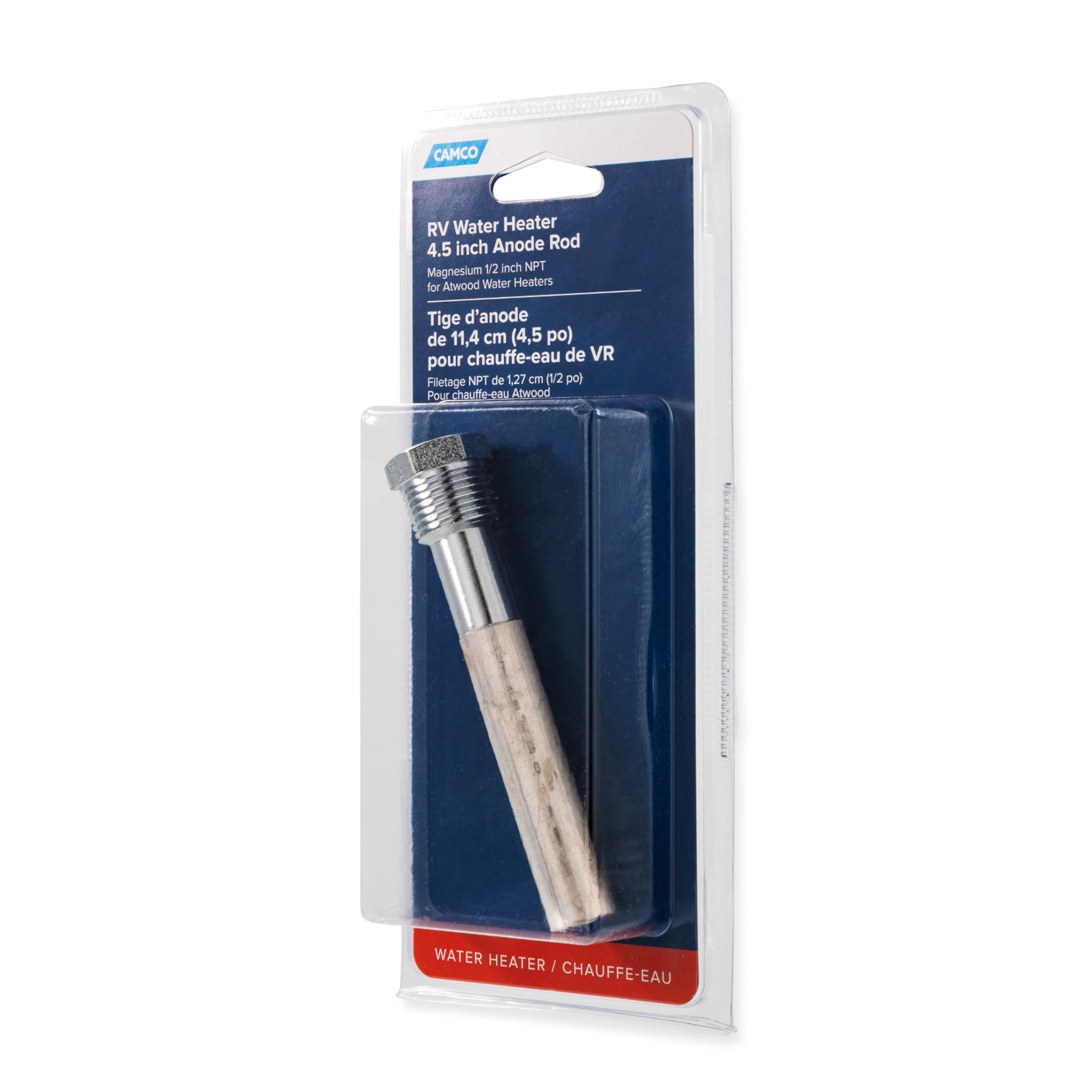 Camco 11553 Anode de magnésium Rod – Compatible avec Atwood chauffages