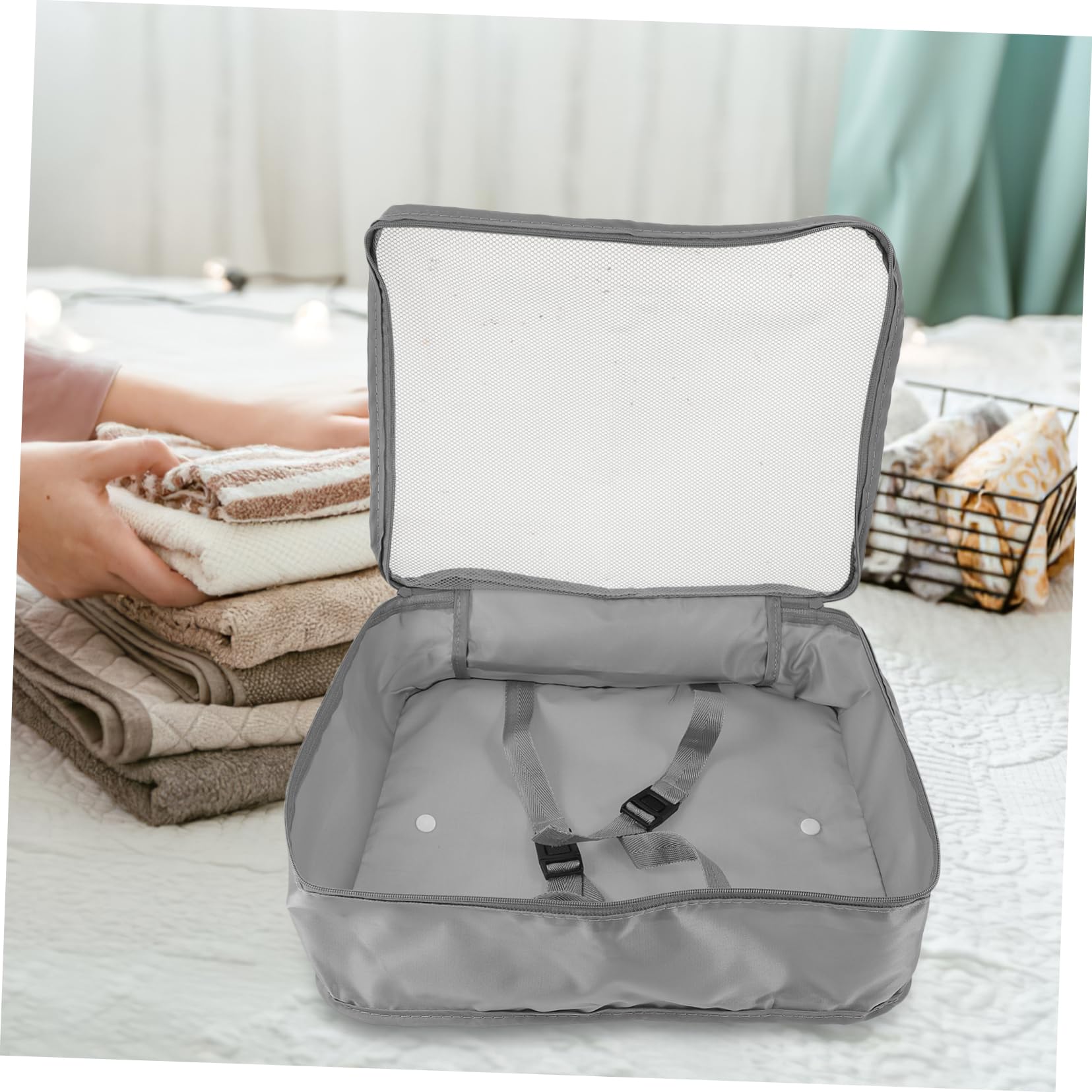 Schuhtaschen für Reisen Packwürfel für Koffer Reiseaccessoires Gepäck-Organizer Leicht und Robust für Anzüge und Kleidung Geeignet für Geschäftsreisen und Urlaub