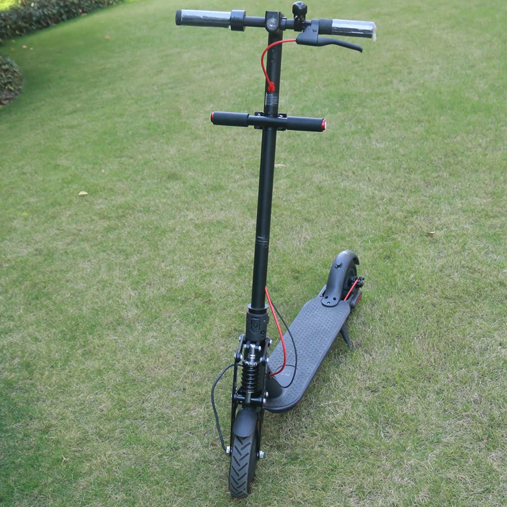 Maniglia Scooter Elettrico Manubrio Bambini con Luce di avvertimento per Segway Ninebot Serie ES Max G30/G30E ll/G30 LE/ES1LD Accessori Monopattini