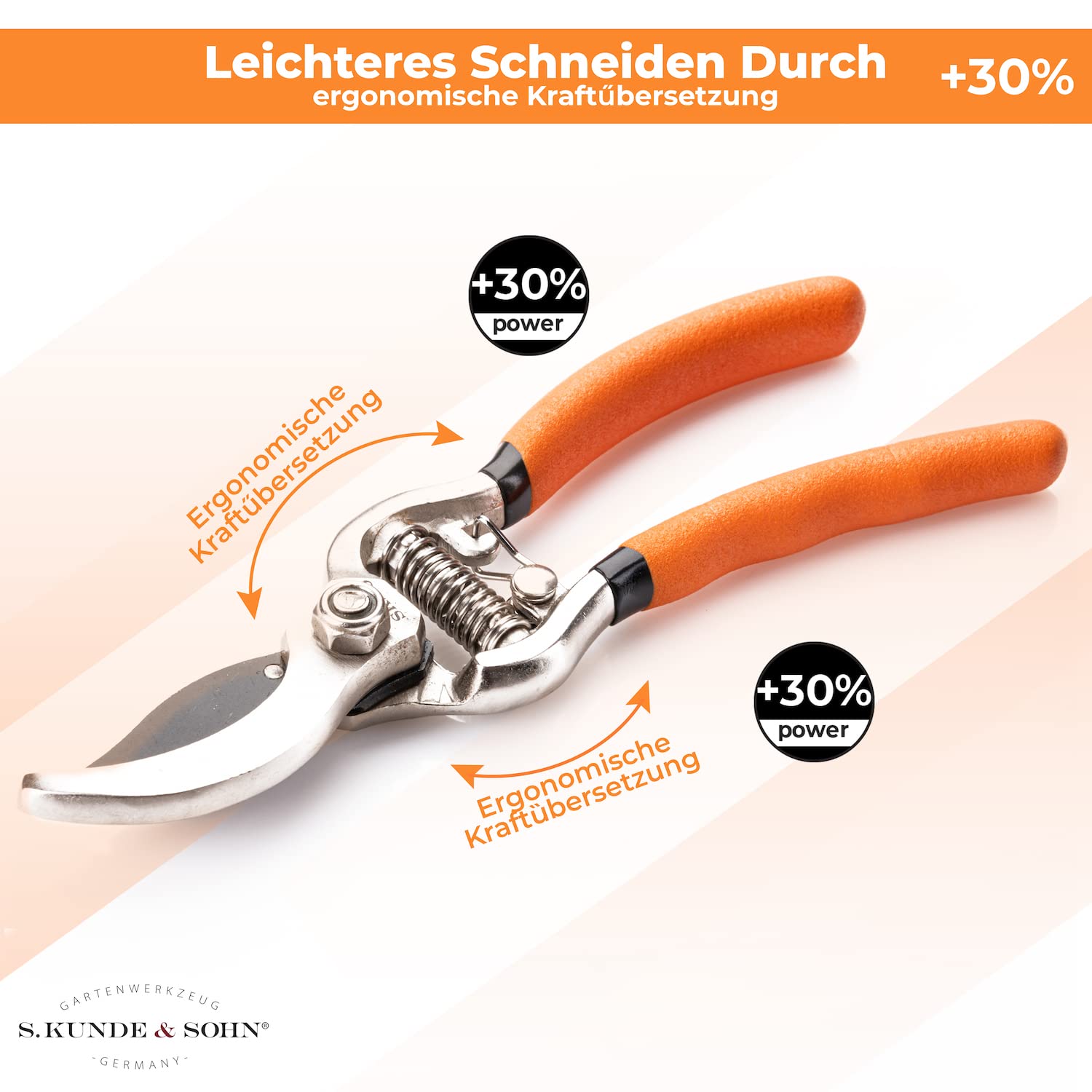 SKS 6 Tradition Jagd- & Zerwirkschere Orange