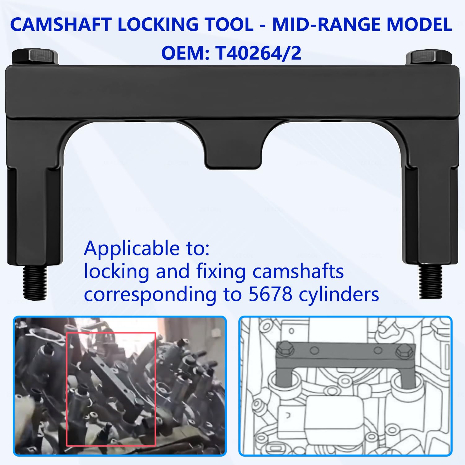 Amazon.com: ZKTOOL Engine Camshaft Lock Timing Tool Kit Compatible