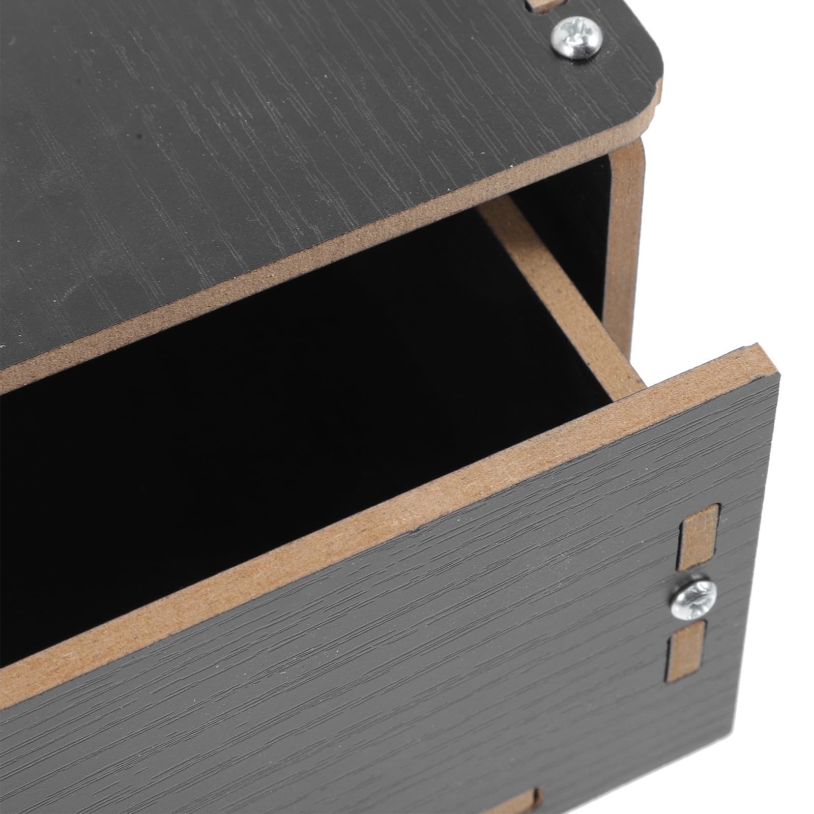 NUOBESTY Vassoio Porta Monete in Legno Scomparti Multipli, Salvaspazio e Clip per Fissare Contanti, per Negozi e Supermercati