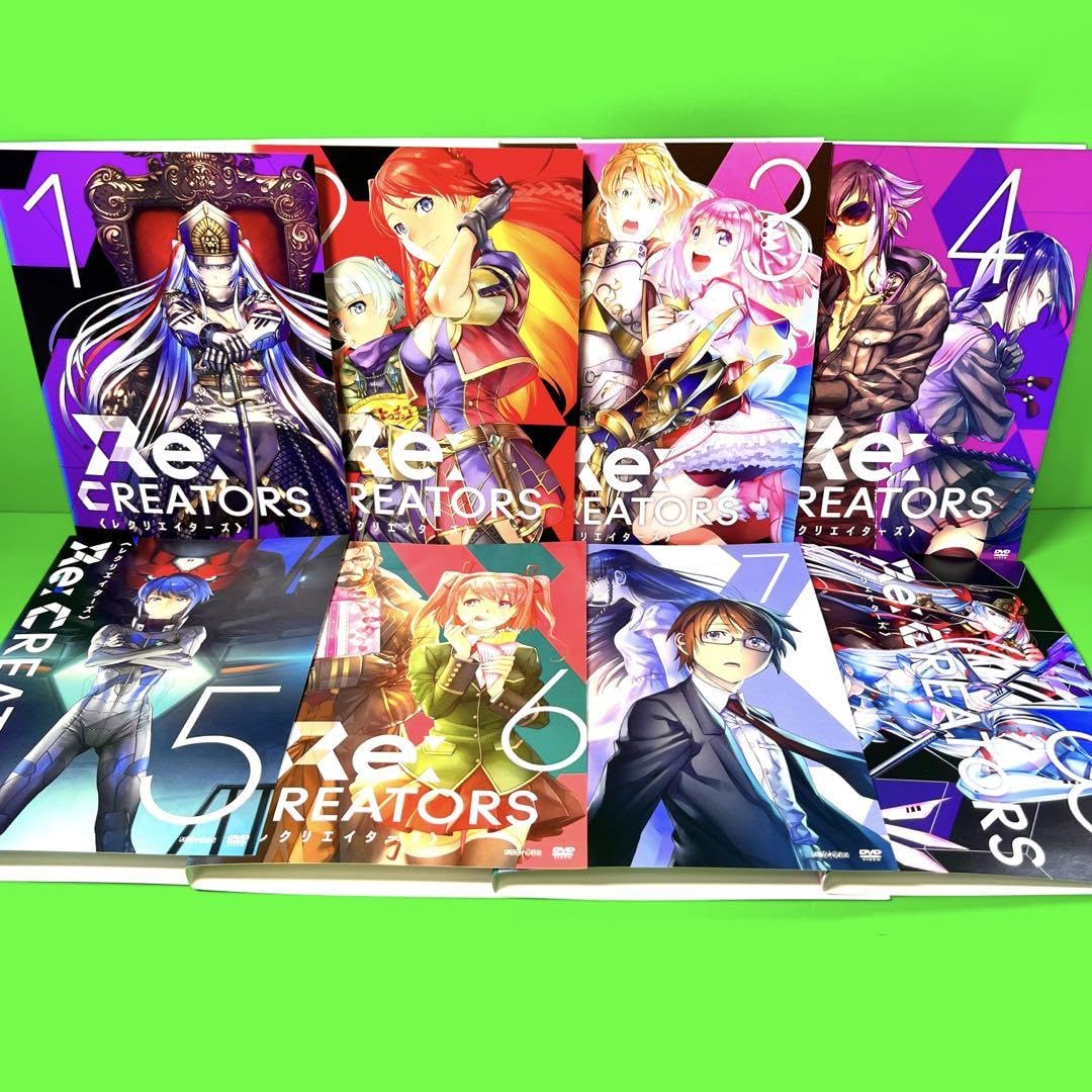 Amazon.co.jp: Re:CREATORS レクリエイターズ DVD 全8巻 全巻