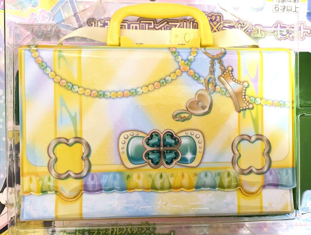 ひみつのアイプリ つむぎ クッション デカプリカード ファイルバッグ ひみつのアイプリファイルバッグセットR｜ひみつのアイプリ