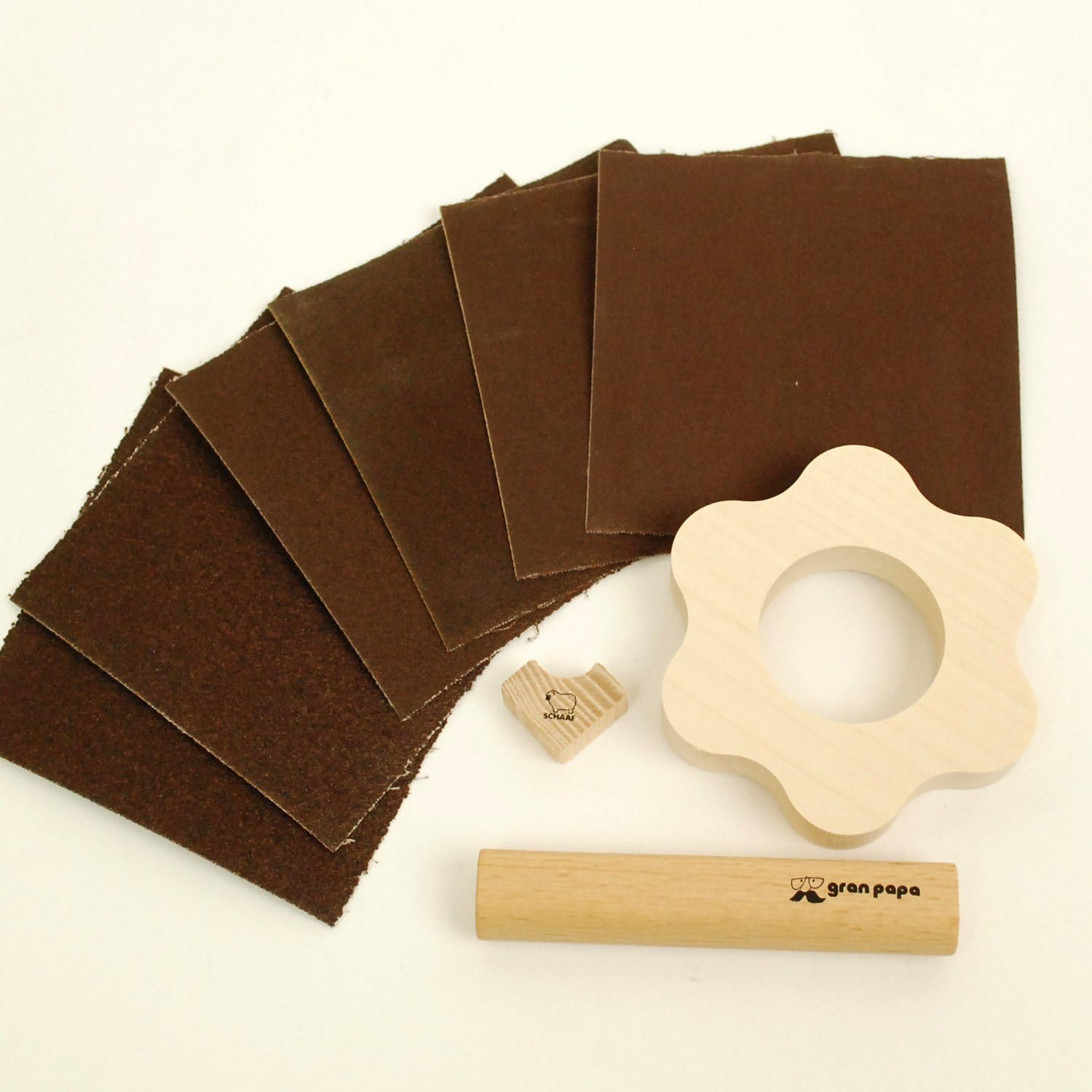 Amazon シャフ ドイツ製 手作りするはじめての木のおもちゃキット ダディメイド リングマウス 積み木 おもちゃ