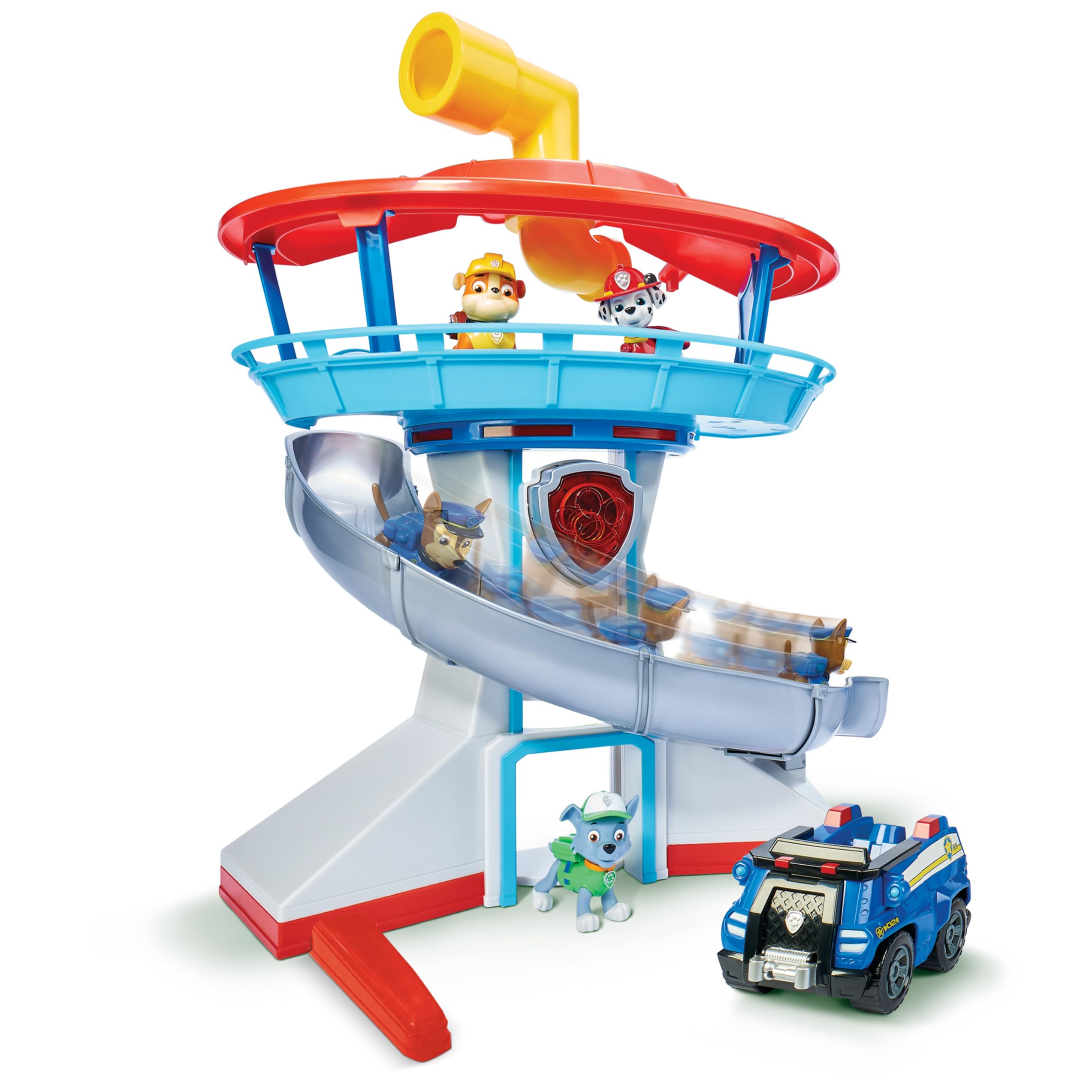 Paw Patrol - Quartier generale giocattolo di Paw Patrol, include: struttura, giocattoli e veicolo