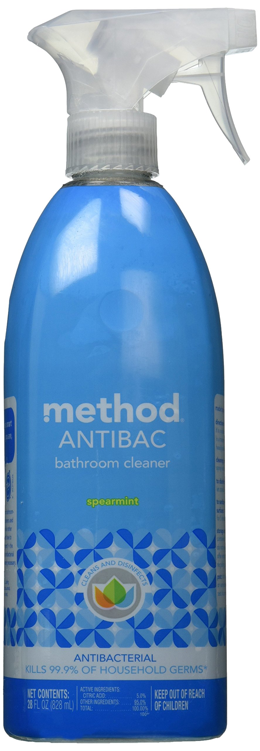 Method Antibac Bathroom Cleaner Spearmint 28 Fl Oz 828 Ml