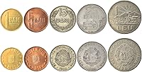 Vista 77 de Colombia 5 Monedas Mixtas 50 Centavos a 200 Pesos Moneda Colombiana Desde 1959