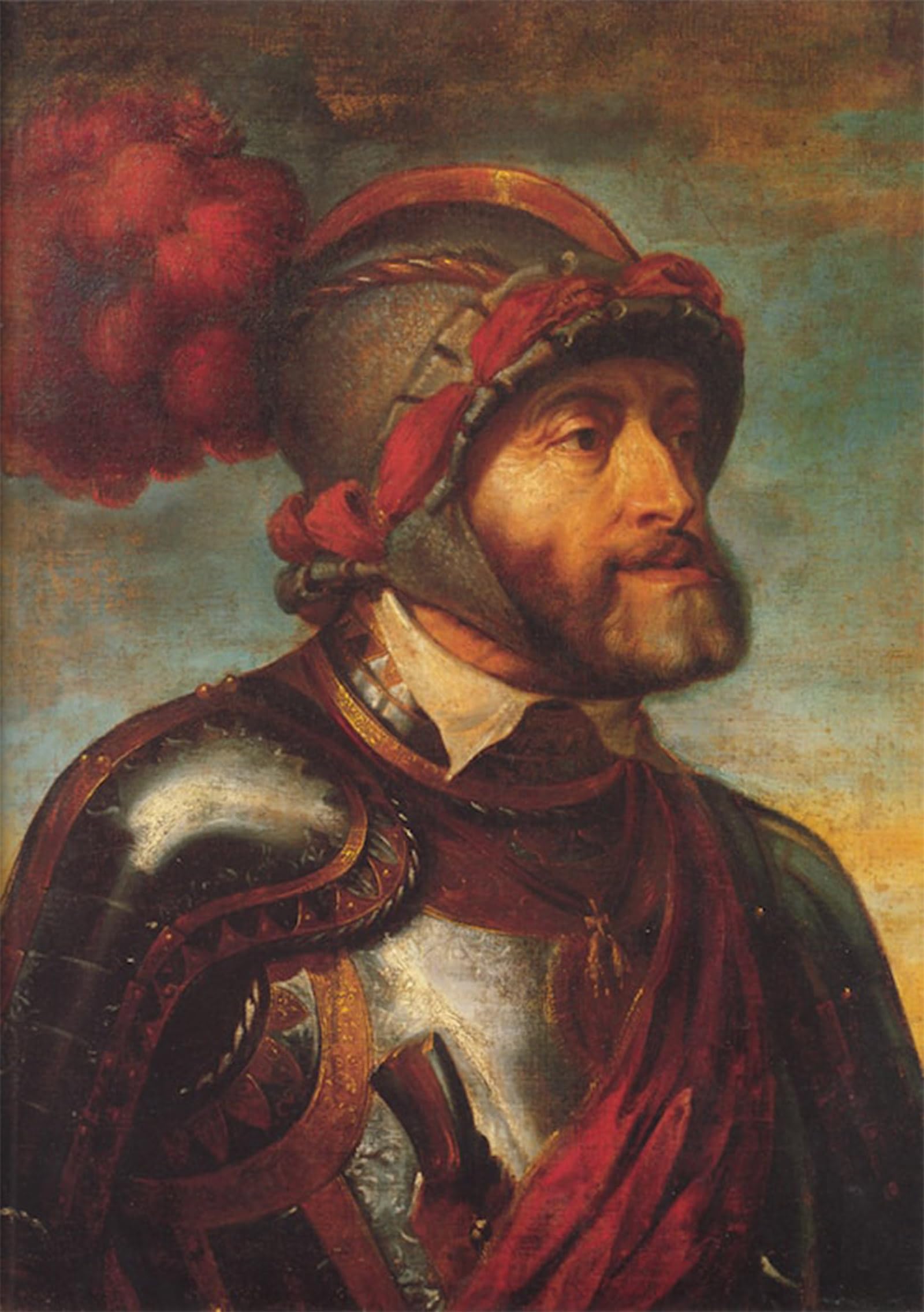 POSTERIIk Vintage Print Pop Art Landscape Artwork the Emperor Charles V by Peter Paul Rubens Art Prints for Office Home Decor 60x90cm