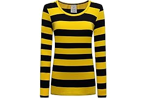 Striped Statement: Your Black and Yellow Style Essential