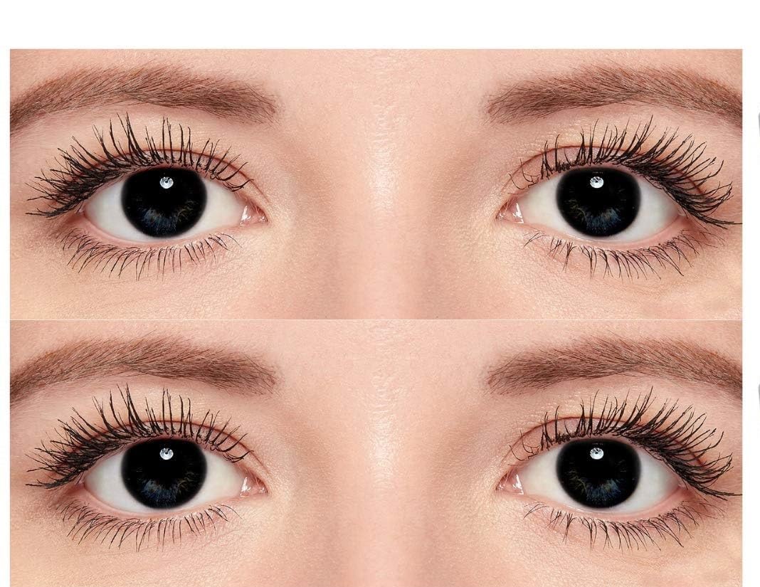 Korean Black Clor Contact Lens (2 pair Black, Free, 0, Diopters)