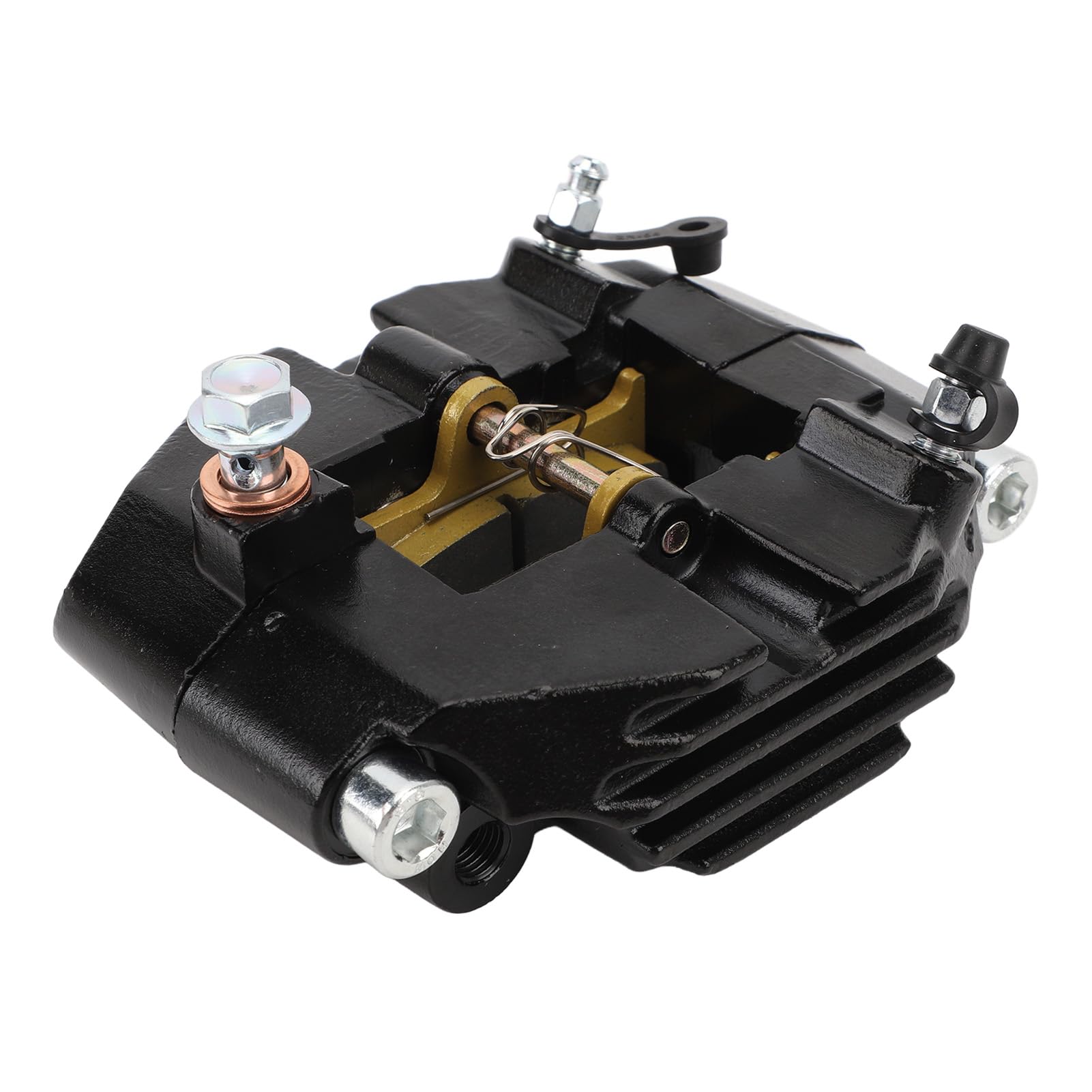 Zacisk hamulca tylnego z klockami Wysokowydajny hydrauliczny układ hamulcowy Precyzyjne sterowanie dla Grizzly 660 YFM660F 4x4 ATV 2002 2008 5KM 2580V 01 00