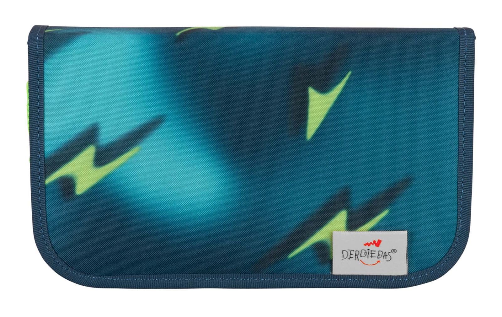 DerDieDas Tornister szkolny zestaw 5-częściowy ErgoFlex Superlight Magic Light, niebieski, ErgoFlex Superlight Set