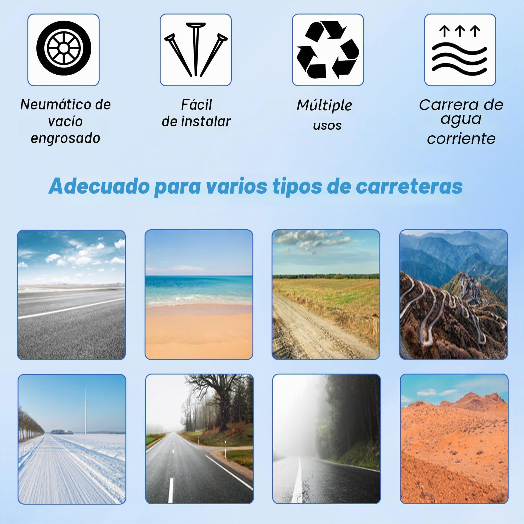NeumáTico Sin CáMara 10X2.70-6.5 NeumáTicos de VacíO Se Adapta a Scooter EléCtrico Scooter Equilibrado NeumáTicos de VacíO de Aproximadamente 22,5 cm