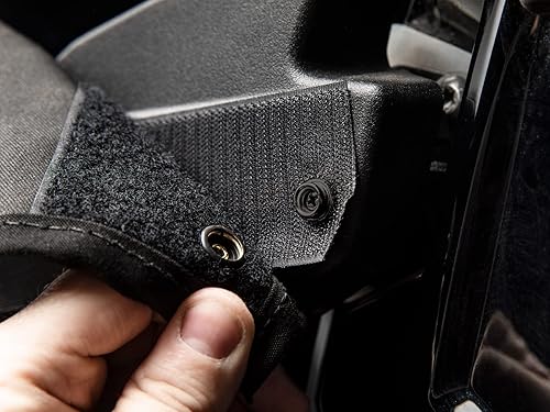 Miniatura 8 de SuperATV Primal Soft Cab - Puertas superiores para Polaris RZR XP 4 Turbo 2016+ | Resistente a las abrasiones | Ventanas abiertas para más flujo de