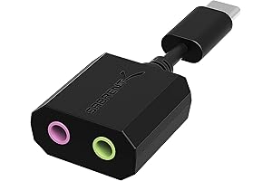Sabrent USB Type C External Stereo Sound Adapter