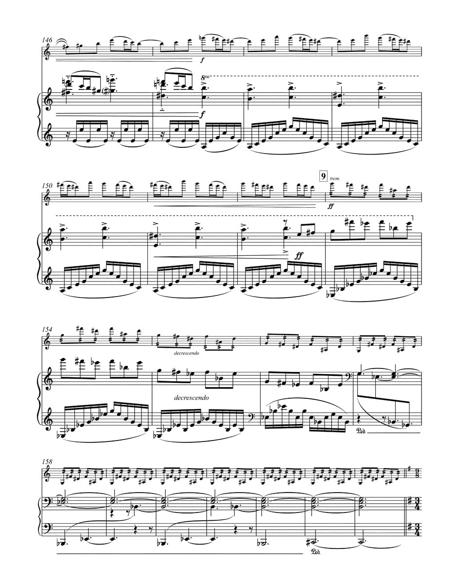 Sonata / Berceuse sur le nom de Fauré for Violin and Piano      Sheet music – April 13, 2022