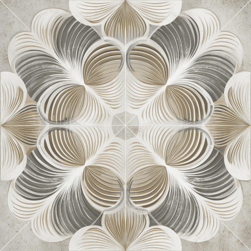 Carreaux de sol autocollants en vinyle 3D motif feuille pour rénovation
