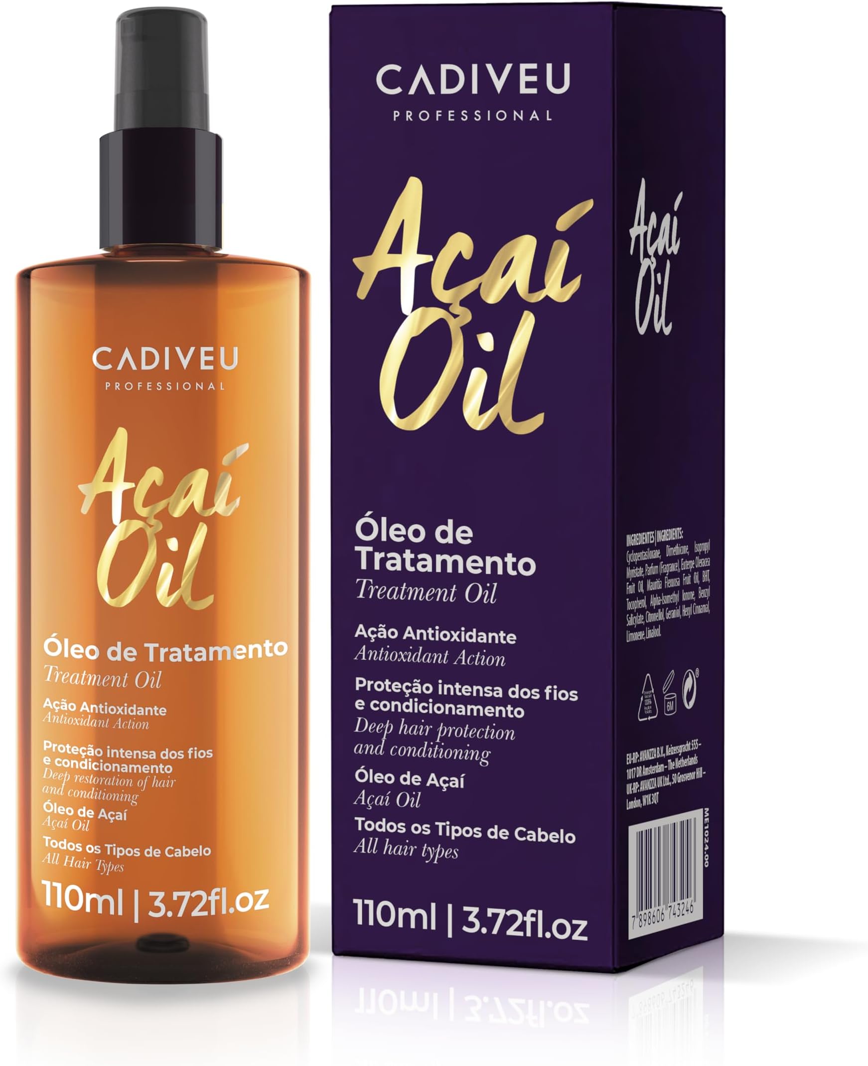 CADIVEU - ACAI OIL 110ML