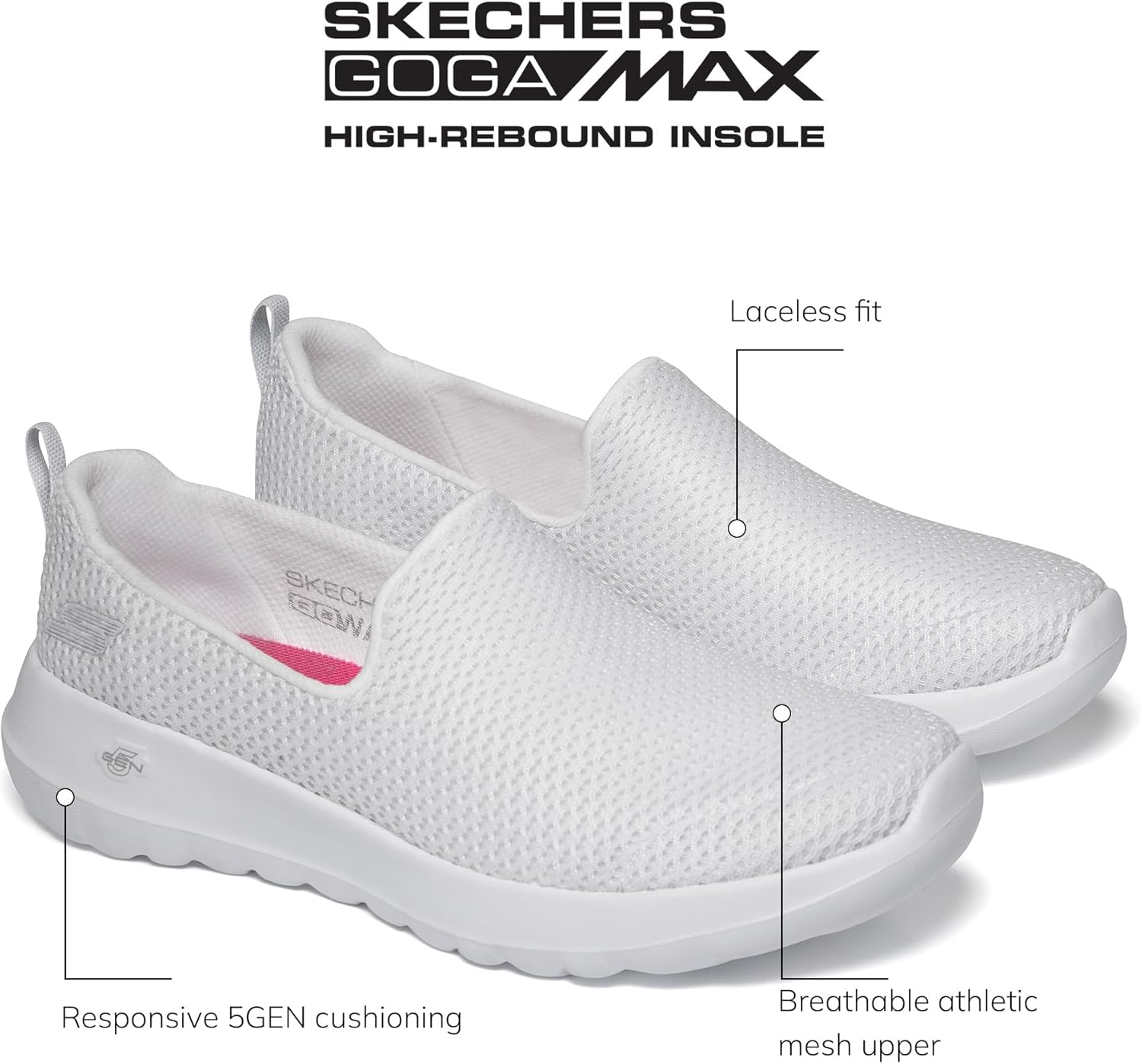 Skechers Women's Go Walk Joy Slip-on Walking Shoes - Image 3