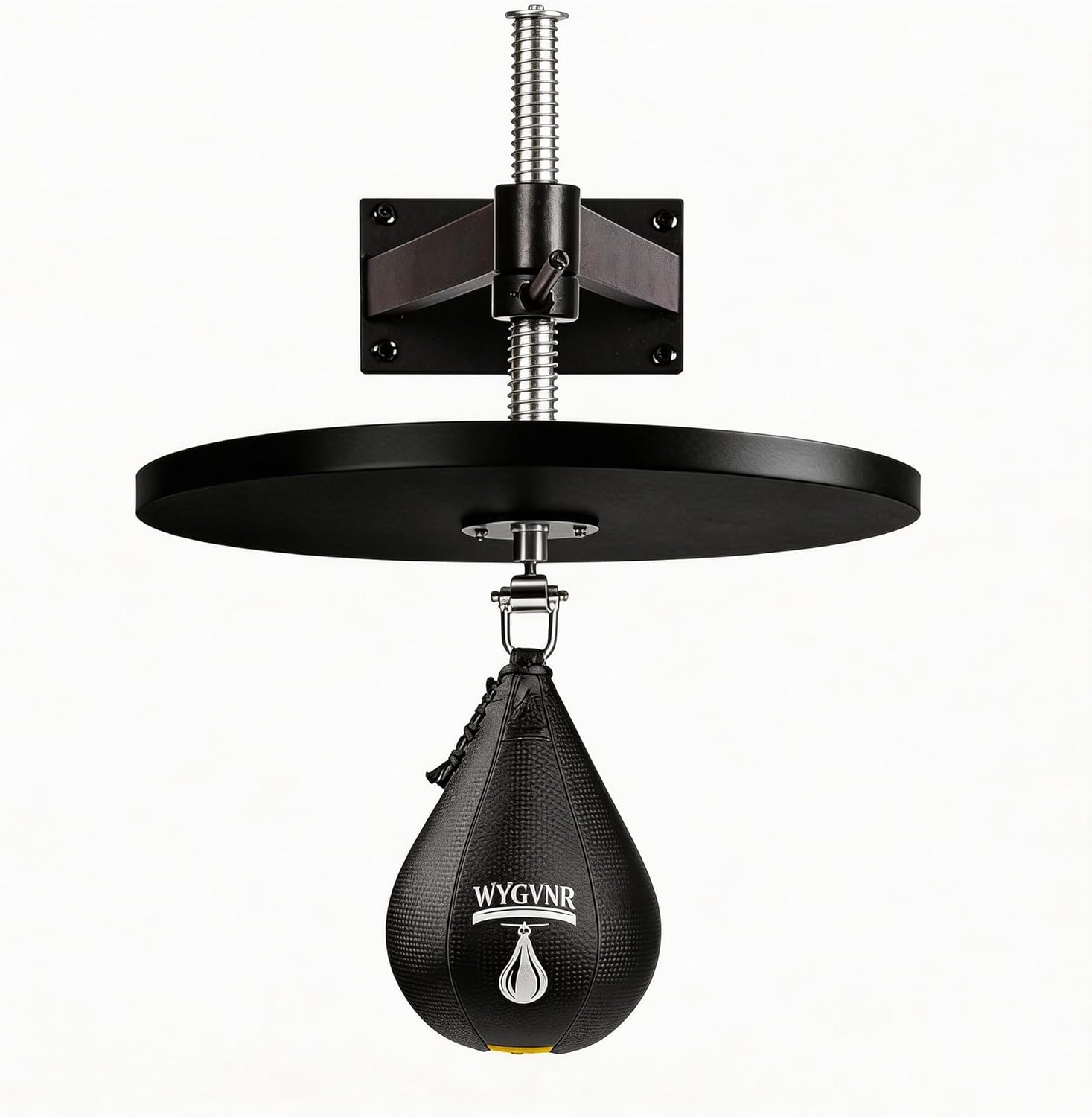 Speed Bag Platform, Speed Bag Mount, Height Adjustable with Speed Bag Swivel for Boxing Training Workout, Punching, Exercise